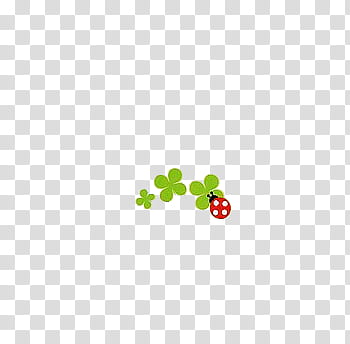 more little, green leaves and lady bug illustration transparent background PNG clipart