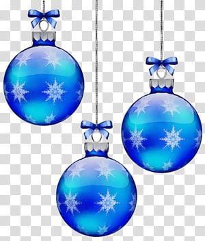 Christmas ornament, Watercolor, Paint, Wet Ink, Blue, Cobalt Blue, Holiday Ornament, Christmas Decoration transparent background PNG clipart thumbnail