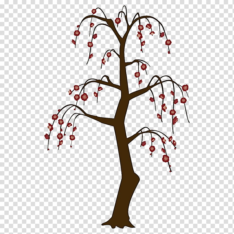 plum tree plum winter flower, Plant, Branch, Leaf, Woody Plant, Cherry Blossom, Twig, Plant Stem transparent background PNG clipart