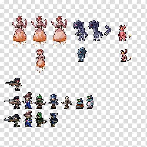 Terraria Toy Enemy Nonplayer Character Boss Sprite Item Video Games Mob Scratch Transparent Background Png Clipart Hiclipart - transparent roblox scratch