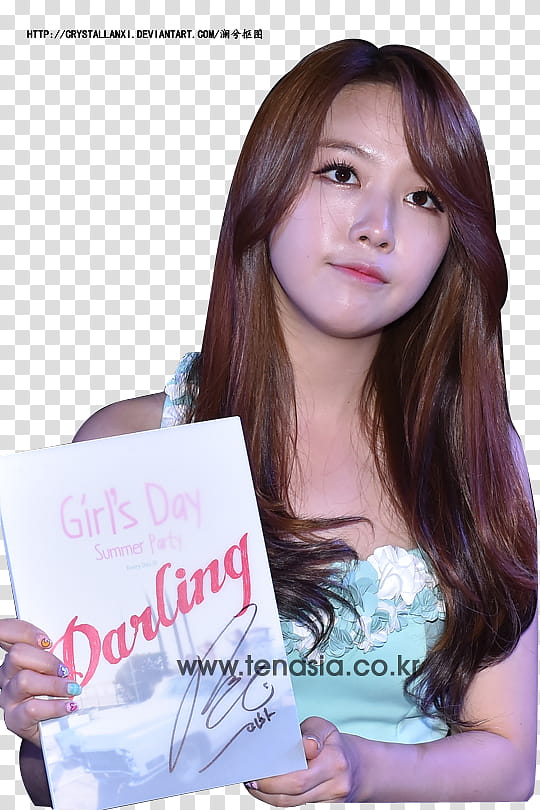 MINAH Girl Day  transparent background PNG clipart