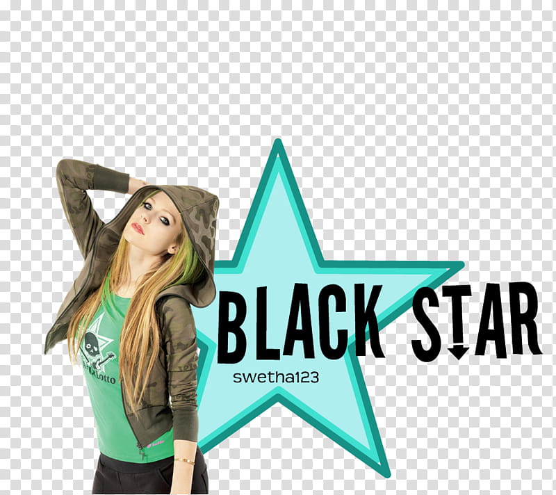 BlackStar Avril Lavigne transparent background PNG clipart