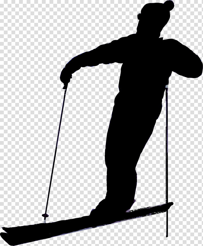 Ski Poles Ski Pole, Line, Angle, Recreation, Silhouette, Skiing, Standing, Sports Equipment transparent background PNG clipart