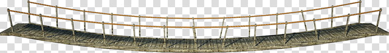 Wooden Bridge  Suspension Bridge , brown and gray hanging bridge transparent background PNG clipart