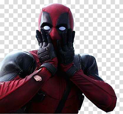 Deadpool Gasps Render transparent background PNG clipart