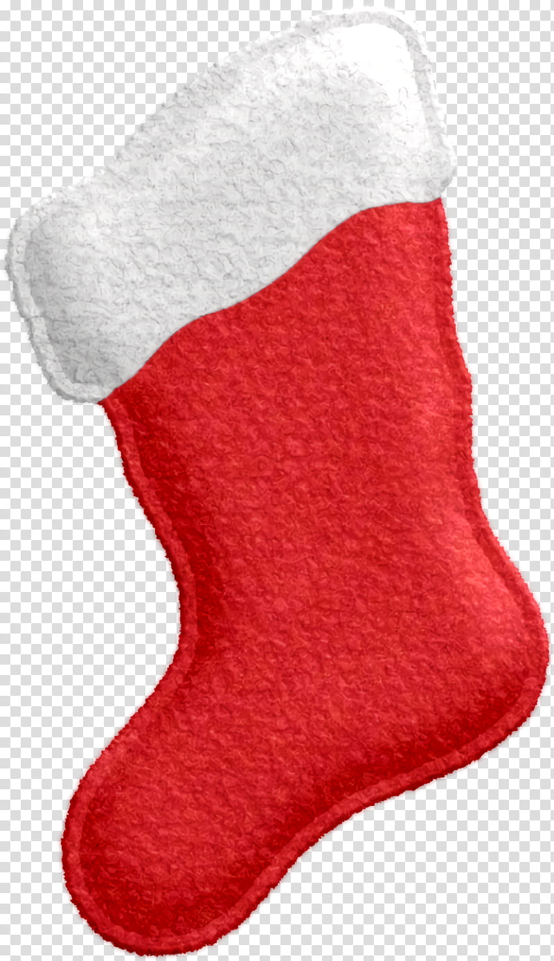 Christmas ing Christmas Socks, Christmas ing, White, Red, Wool, Christmas Decoration, Costume Accessory, Interior Design transparent background PNG clipart