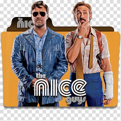The Nice Guys  Folder Icon , The Nice Guys v transparent background PNG clipart