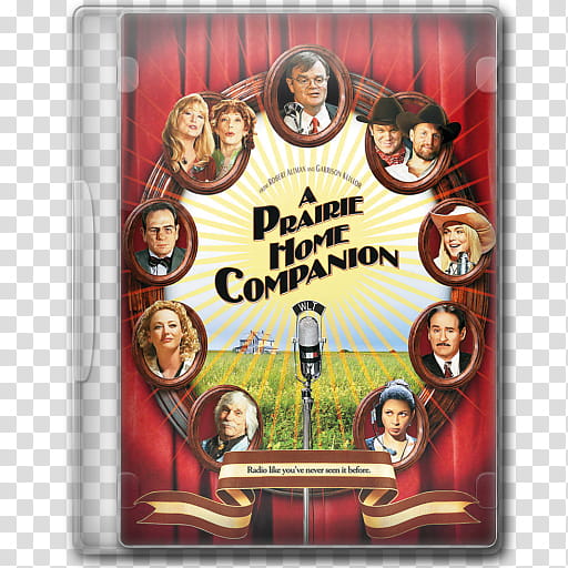 the BIG Movie Icon Collection A, A Prairie Home Companion transparent background PNG clipart