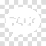 Minimal JellyLock, talk speech bubble transparent background PNG clipart