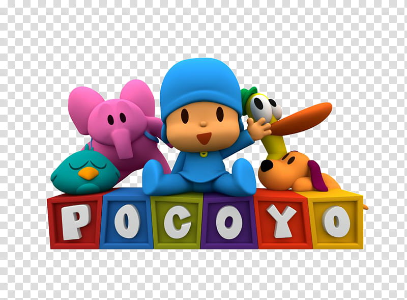 Pocoyo text transparent background PNG clipart