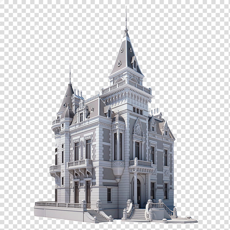 Church, Classical Architecture, Manor House, Architectural Drawing, Mansion, Architectural Model, 3D Computer Graphics, Villa transparent background PNG clipart