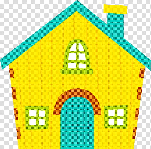 house yellow playset architecture playhouse, Building transparent background PNG clipart