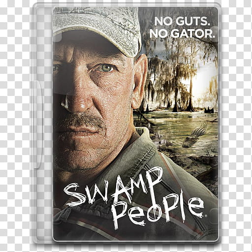 TV Show Icon Mega , Swamp People, Swamp People No Guts No Gator case illustration transparent background PNG clipart