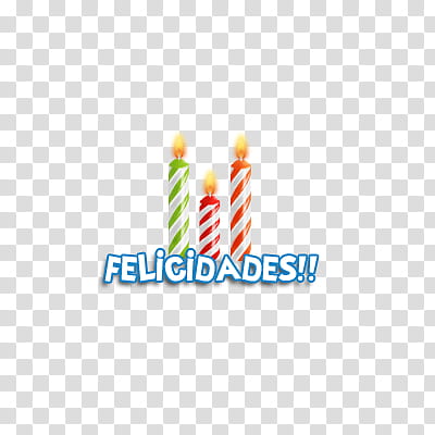 Happy Birthday Texts, Felicidades transparent background PNG clipart