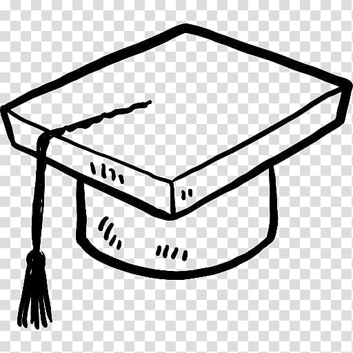 School Black And White, Hat, Square Academic Cap, Bachelors Degree, Graduation Ceremony, Doctorate, Education
, Academic Degree transparent background PNG clipart