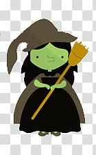 Super halloween parte , witch holding broom transparent background PNG clipart