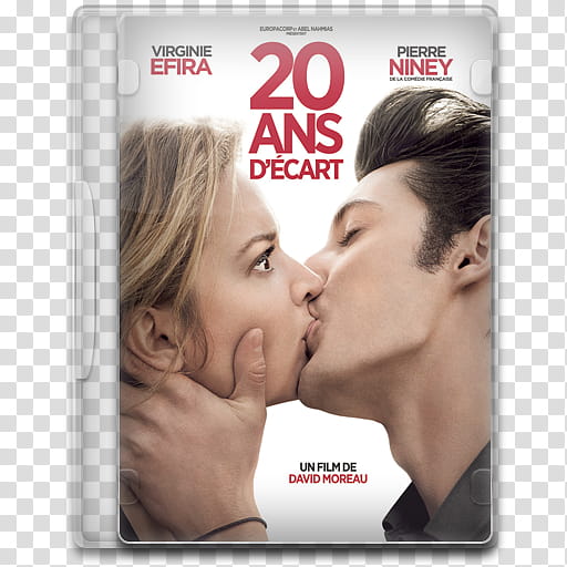 Movie Icon Mega ,  ans d'écart, closed  Ans D'Ecart DVD case transparent background PNG clipart