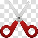 , red and gray scissor transparent background PNG clipart