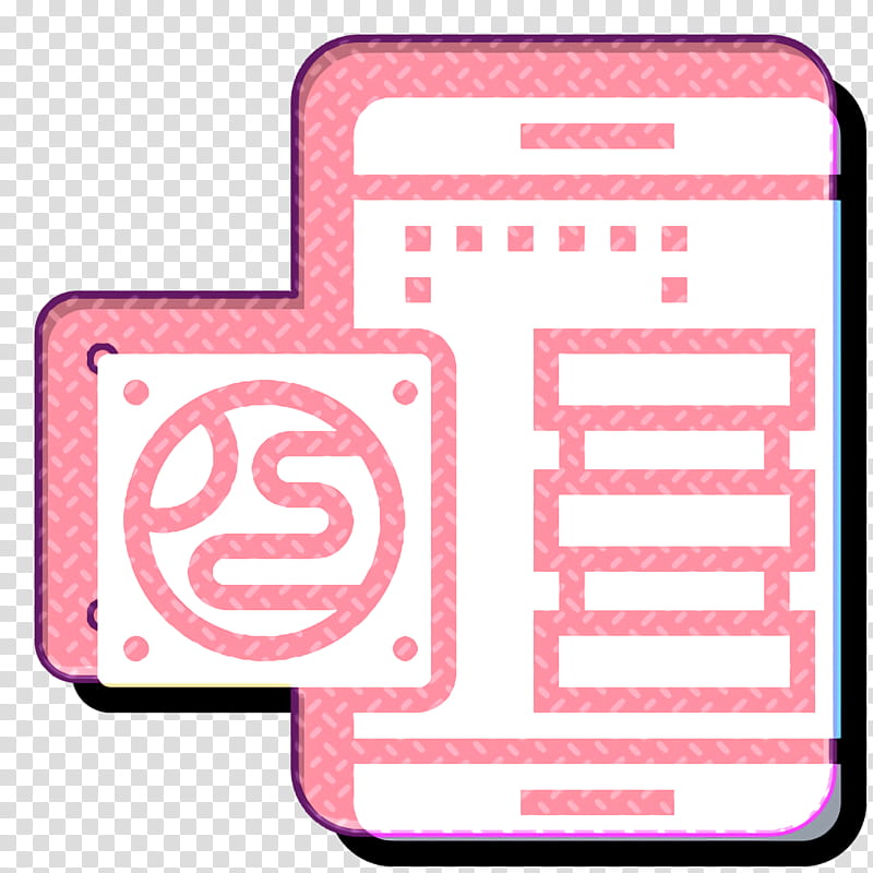 STEM icon Knowledge icon Base icon, Pink, Line transparent background PNG clipart