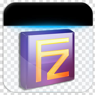 Blue Line Icons Pack, FileZilla transparent background PNG clipart