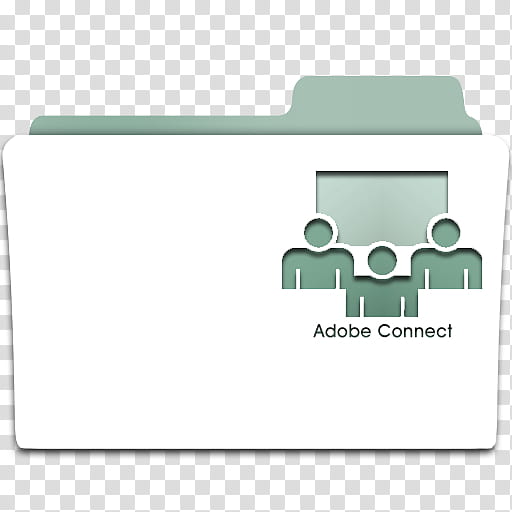 Adobe program ico, Adobe Connect folder icon transparent background PNG clipart