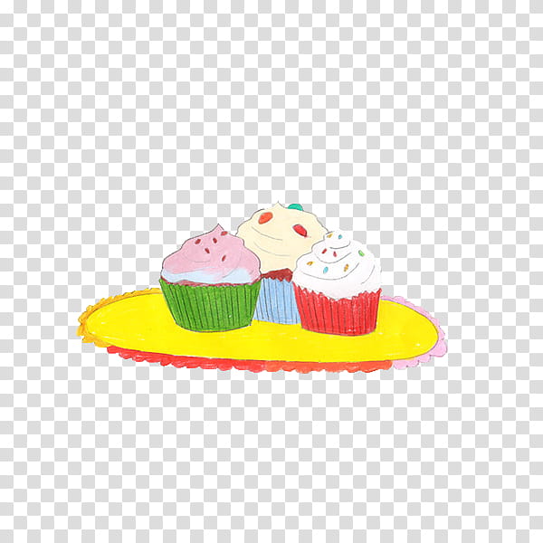 ColorPalace, cupcake illustration transparent background PNG clipart