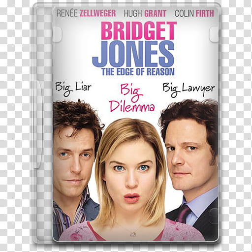 Movie Icon Mega , Bridget Jones, The Edge of Reason, Bridgets Jones DVD case transparent background PNG clipart