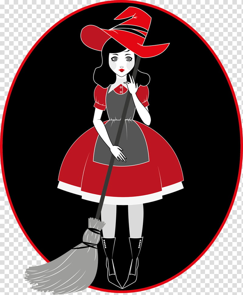 Bruja Roja, Red Witch Scarlett transparent background PNG clipart
