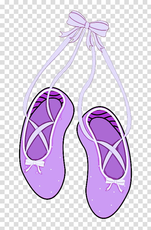 footwear violet purple shoe ballet shoe, Ballet Flat, Slipper, Pointe Shoe transparent background PNG clipart