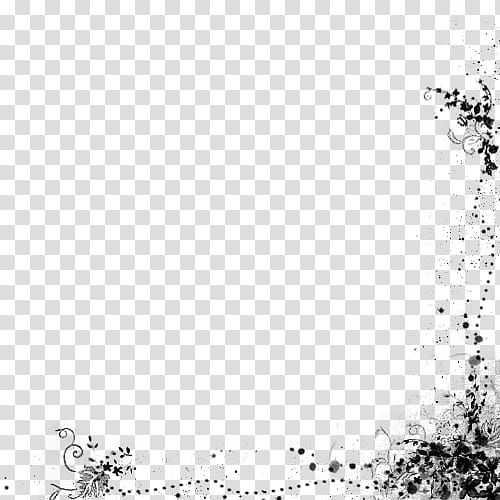 Borders, silhouette of plants illustration transparent background PNG ...