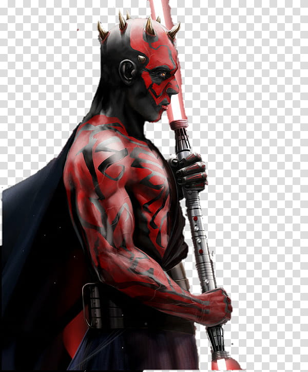 Darth Maul Render transparent background PNG clipart