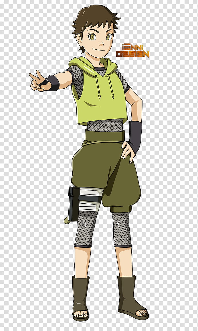 Boruto: Naruto Next Generation|Wasabi Izuno, female anime character with peace hand sign gesture transparent background PNG clipart