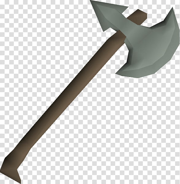 Old School, Old School RuneScape, Battle Axe, Blade, Sword, Melee, Dagger, Weapon transparent background PNG clipart