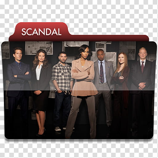  Midseason TV Series Folders, Scandal icon transparent background PNG clipart