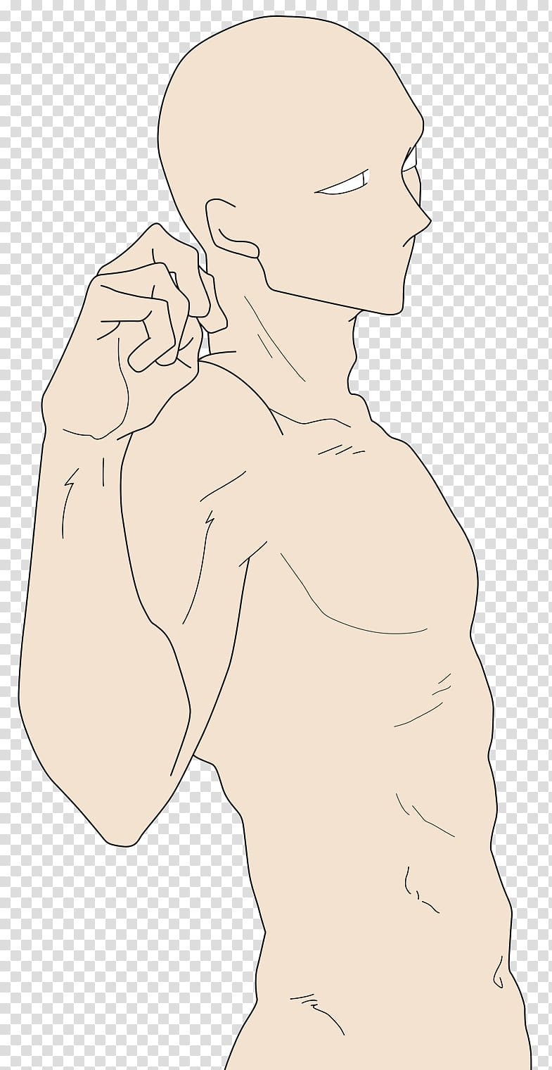 Base , naked man character illustration transparent background PNG clipart