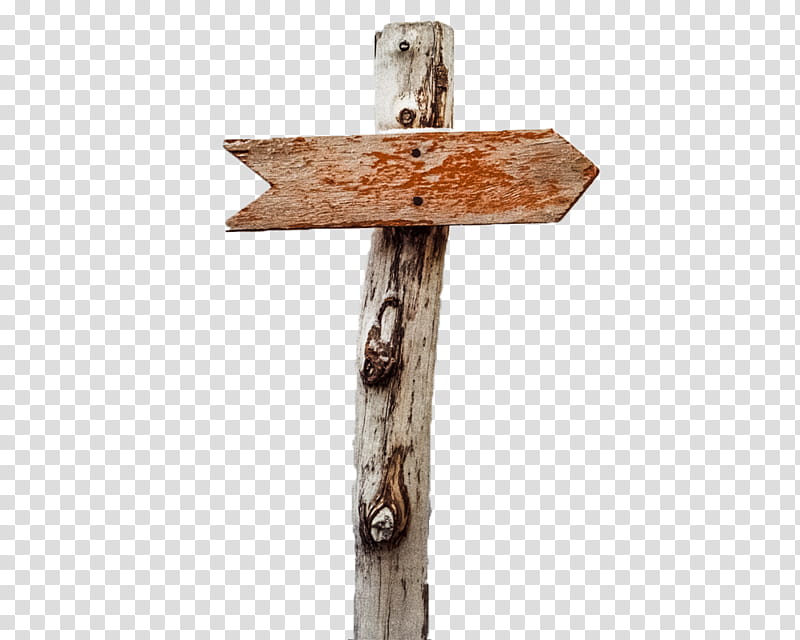 , brown wooden signpost transparent background PNG clipart