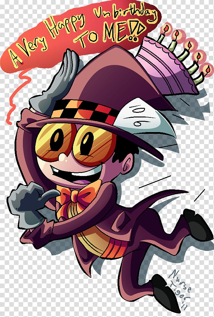 ::SJ: Chibi Hatter Warden:: transparent background PNG clipart