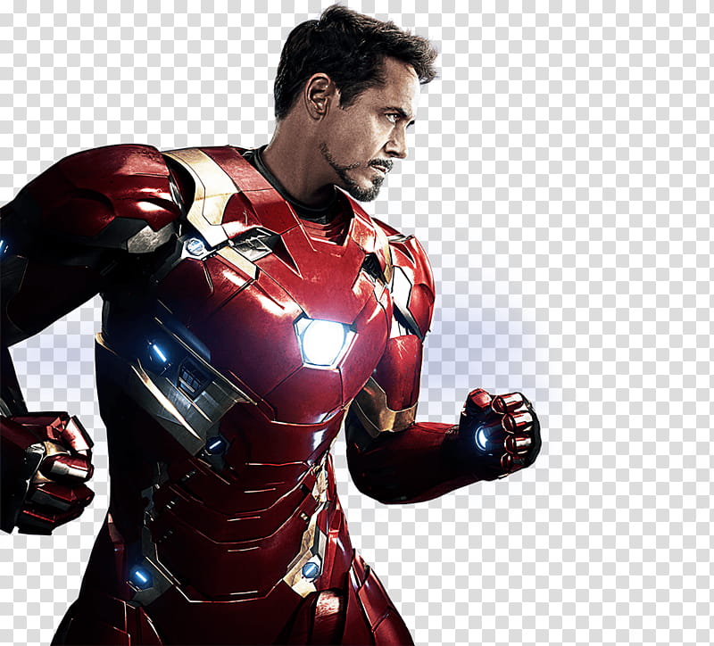 CIVIL WAR TEAM IRON MAN, Ironman Tony Stark transparent background PNG clipart