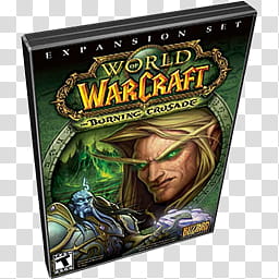 PC Games Dock Icons v , World of Warcraft The Burning Crusade transparent background PNG clipart