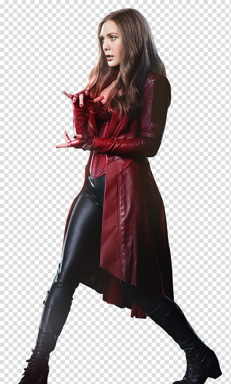 Scarlet Witch Wanda Maximoff transparent background PNG clipart