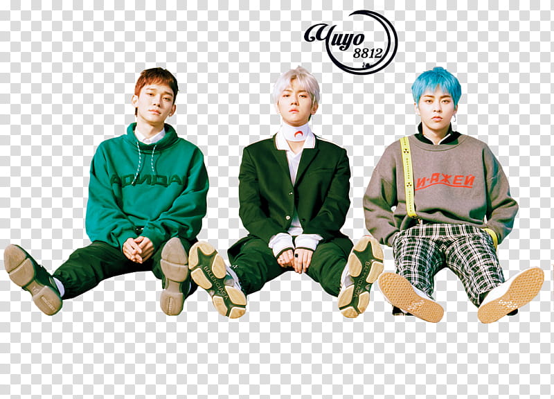 EXO CBX Blooming Day transparent background PNG clipart
