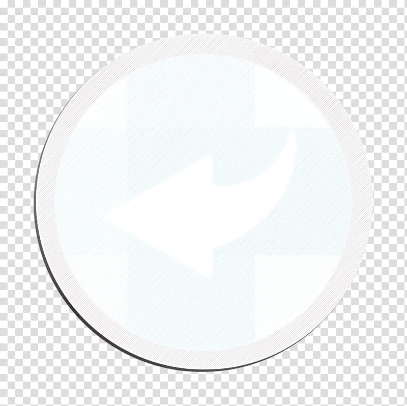 Color Arrow icon Back icon, White, Circle, Logo transparent background PNG clipart