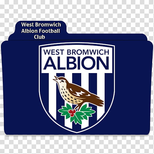 English PL Season Folder Icons , West Bromwich Albion Football Club Folder transparent background PNG clipart