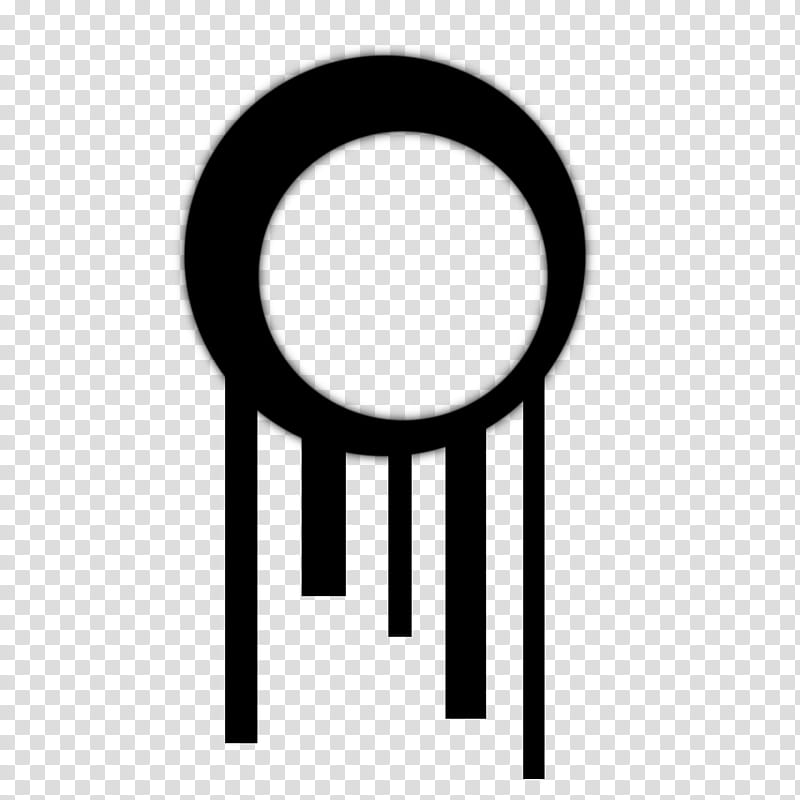 J Brush , round black icon art transparent background PNG clipart