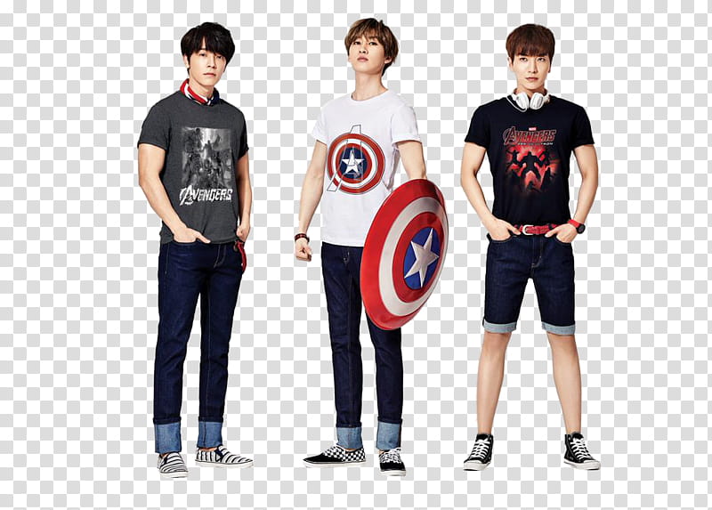 Super junior lee teuk eunhyuk donghae SPAO transparent background PNG clipart