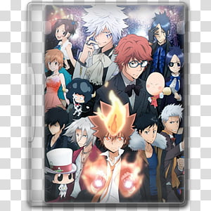 Katekyo Hitman Reborn Anime Folder Icon, Reborn file folder art transparent  background PNG clipart