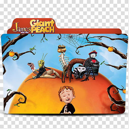 James And The Giant Peach Folder Icon, James And The Giant Peach transparent background PNG clipart
