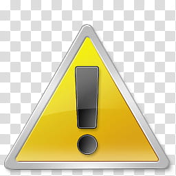 Windows Live For XP, caution illustration transparent background PNG clipart