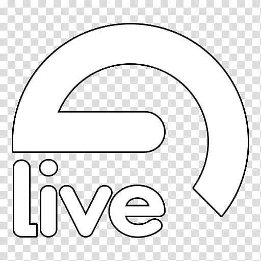 Ableton Live v, Ableton Live Logo White transparent background PNG clipart