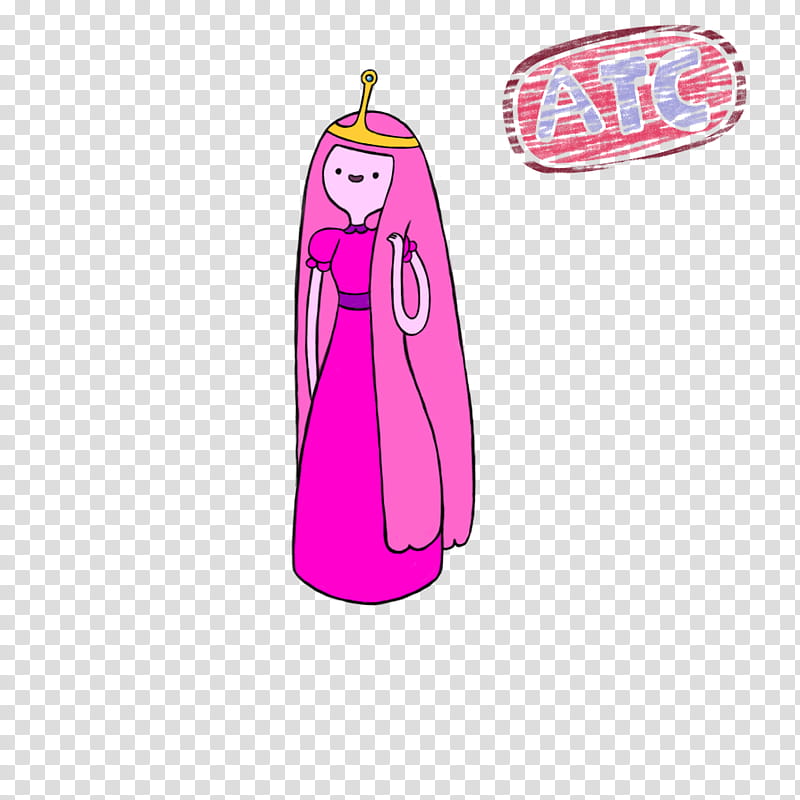 Princess Bubblegum ATC transparent background PNG clipart